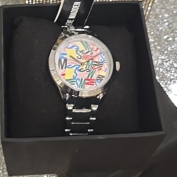 Steve Madden SM Repeat Logo Bracelet Watch
